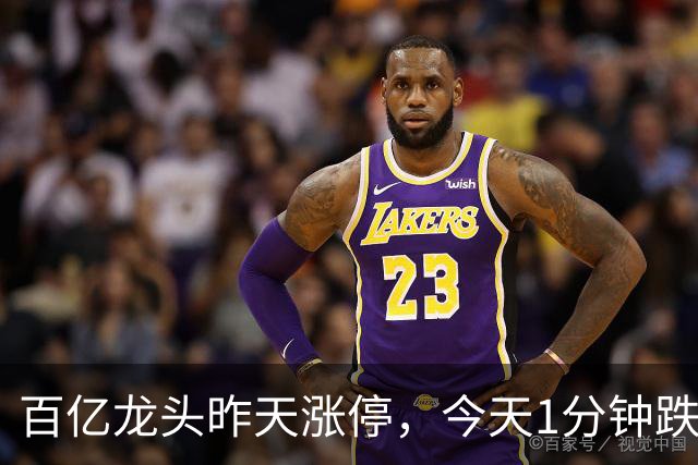 百亿龙头昨天涨停，今天1分钟跌停